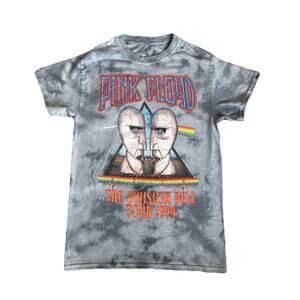 Pink Floyd T-Shirt Division Bell Tour 1994‎ Reprint Men’s Size S Gray Tie Dye